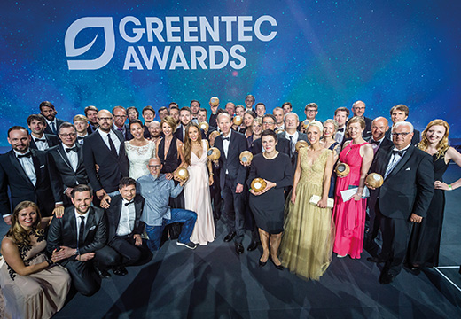 Gruppenfoto GREENTEC Awards (Foto)
